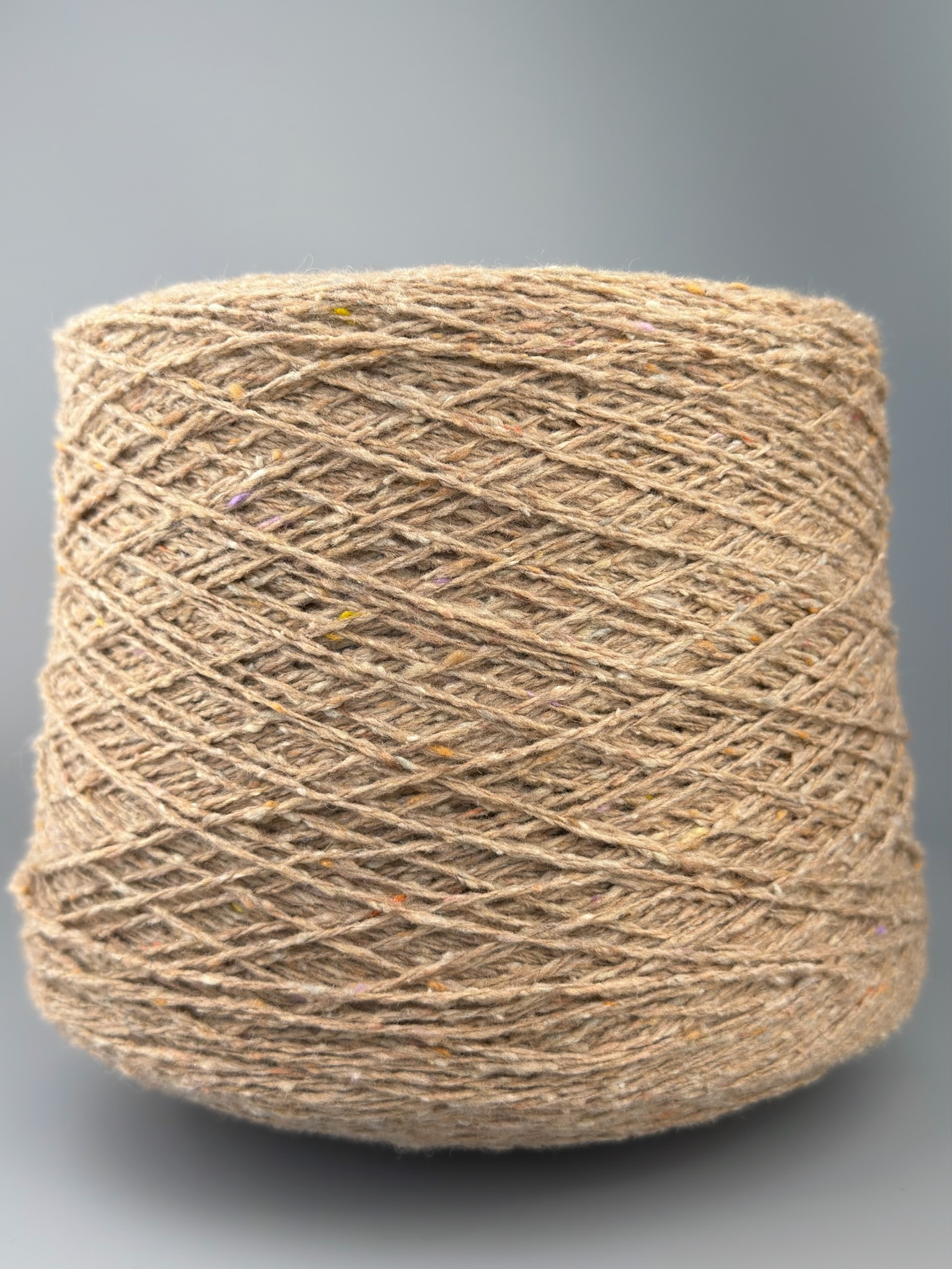 The Royal Collection Tweed Nm 2/6000 aus Kaschmir, Wolle und Seide col. Sand foto 2